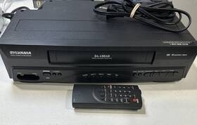 Sylvania 6240vd Vcr Vhs Player 4 Head Hi-fi Recorder With Remote