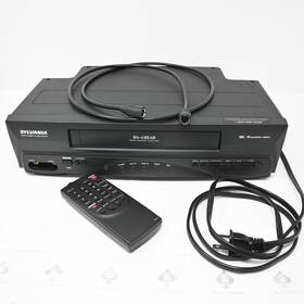 Sylvania 6240ve Vcr Video Cassette Recorder Player With Remote Tested