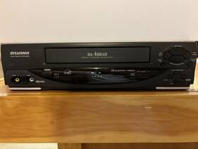 Sylvania 6245 Vcr Player 6245fa-tested Works No Remote