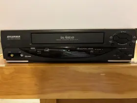 6245fa-tested Sylvania 6245 Vcr Player Works No Remote
