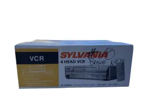 D07969597a Sylvania C6240vf 4-head Digital Tracking Vcr Vhs Rare Sealed D07969597a Sylvania C6240vf 4-head Digital Tracking Vcr Vhs Rare Sealed