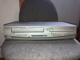 Sylvania Dvc840e Combo 4-head 19 Micron Vcr/dvd Player Tested Guaranteed