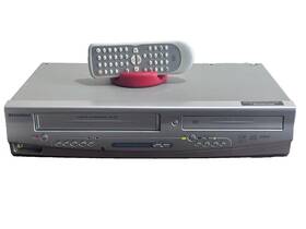 Sylvania Dvc841g Dvd/vcr 4 Head Combo Player With Remote - Tested
