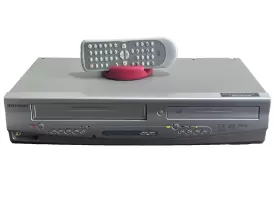 Dvc841g Sylvania Dvd/vcr 4 Head Combo Player With Remote - Tested