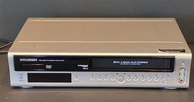 Sylvania Dvc850c Dvd Vhs Vcr Combo Player For Parts Or Repair Comes W Cords