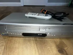 Dvc866g Sylvania 4-head Hi-fi Stereo Vcr Dvd Combo Player Vhs With Remote
