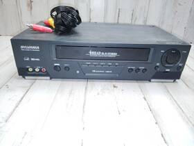 Sylvania Kvs600a Vcr Player Recorder 4 Head Hi Fi Stereo - No Remote Tested