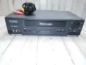 Kvs600a Sylvania Vcr Player Recorder 4 Head Hi Fi Stereo - No Remote Tested