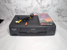 Sylvania Lv4246g Vintage 2840lv Vhs Vcr Player Recorder 4 Head Tested And Works No Remote