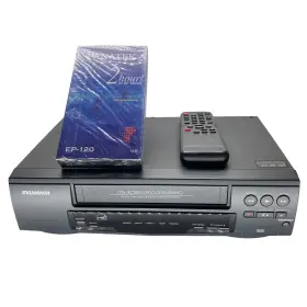 Srv192 Sylvania Vcr Vhs Video Cassette Recorder Remote Tape Working Clean Srv192 Sylvania Vcr Vhs Video Cassette Recorder Remote Tape Working Clean