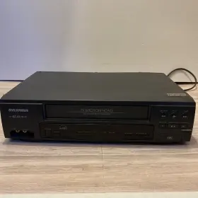 Srv196 Sylvania Vcr Vhs Cassette Tape Player/recorder Hifi 4 Head No Remote