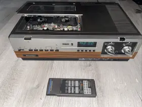 Vc2210 Sylvania Vintage Top-loading Vhs Player Recorder Vcr Rare