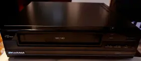 Vc4070at01 Sylvania 4-head Vhs Vcr Hq On Screen Display Hifi 1988 Made In Japan
