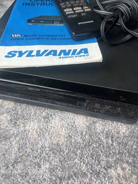 Sylvania Vc4115at01 Vhs Model Video Cassette Recorder