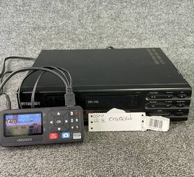 Sylvania Vc4143at01 4 Head Vhs Hq Video Cassette Recorder In Black Without Remote