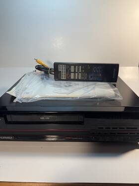 Sylvania Vc8952at01 4head Vcr - Vhs Player Recorder -vc8952at01 With Remote And Paperwork