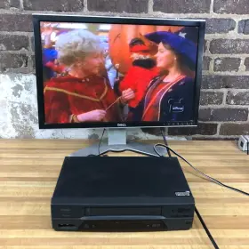 20250430 Symphonic A.5 C Al.05 Sl2960 Video Cassette Recorder Vcr 4 Head 19 Micron No Remote Tested