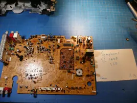 Bh5700f01f01 Symphonic Sl-260a Vcr Replacement Parts Main Circuit Board Part #