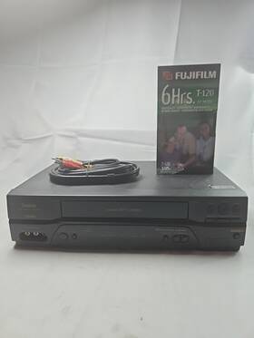 Symphonic C.1 D 20250702 Al.07 Sl2960 Video Cassette Recorder Vcr 4 Head 19 Micron No Remote Tested