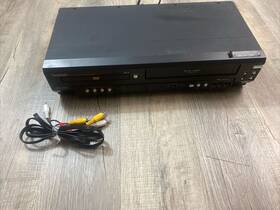 Symphonic Sd7s3 Dvd/vcr Combo Vhs Player And Recorder - No Remote