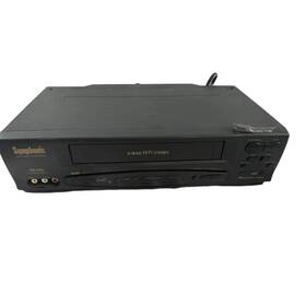 Symphonic Sl2608 4 Head Hifi Stereo Vcr Vhs Player Model No Remote