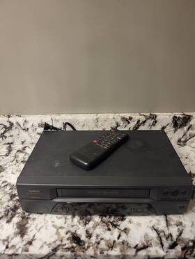 Symphonic Sl2920 Vcr Vhs Player /working W Remote