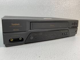 Symphonic Sl2940 Vcr Video Cassette Recorder/player Model 4 Head Tested