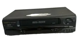 Sv2161g Symphonic Video Cassette Recorder Vhs Vcr Player Tested But No Remote