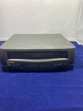 Symphonic Vp-19wf Vcr Vhs Tape Player Compact Design Not Working -read