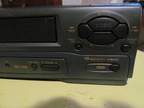Symphonic Vr-701 Vcr Vhs Hifi Player Unit 4head Tested And Works No Remote