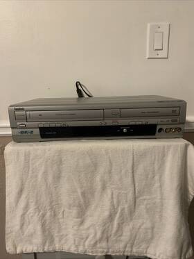 Symphonic Wfr205 Vhs/ Dvd Combo Player Recorder For Parts