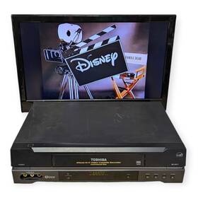 Toshiba 022265332429 W-522 4 Head Hi-fi Vhs Vcr Player Recorder Tested Working