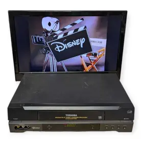 W-522 Toshiba 022265332429 4 Head Hi-fi Vhs Vcr Player Recorder Tested Working