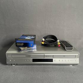 Toshiba Ds-k531 Dvd/vcr Combo Sd-k531 With Remote Av Cable And 2 Blank Tapes