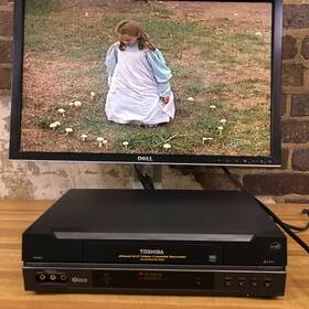 Toshiba F.3 B 20250515 Kg.04 Vcr Vhs W522 4-head Hifi Video Cassette Recorder Tested No Remote