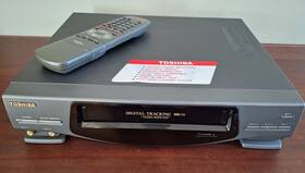Toshiba M-228 Vcr Vhs Player Working Retro