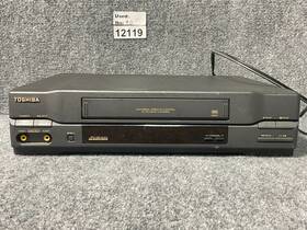 Toshiba M-461 Video Cassette Recorder 4 Head Hi-speed Rew In Black Without Remote