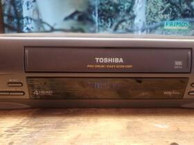 Toshiba M-474 Vcr Video Cassette Recorder Vhs Player 4 Head No Remote Tested