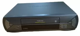 M-653 Toshiba 4 Head Hi-fi Stereo Vhs Player Video Cassette Recorder W Remote