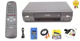 M-655 Toshiba Vcr Player Converts Vhs To Digital File By Usb 2.0 Capture Converter