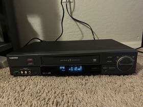 Toshiba M754 Vcr Vhs Player Recorder 6 Head Pro Drum V3 No Remote Fully Tested