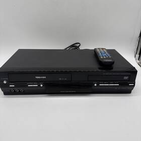 Toshiba Sd-kv260 Sd-kv260ku Dvd/vcr Combo Player Recorder With Remote Tested