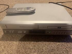 Toshiba Sd-v280u Vcr Dvd Combo Recorder W Remote Mod Works Inch Check Disc