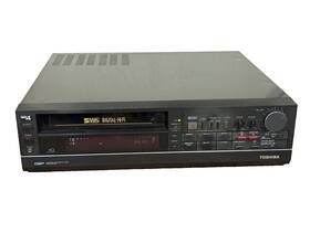 Toshiba Sv-950 S-vhs Vcr Tested For Parts Grinding Noise When Tape Is Inserted