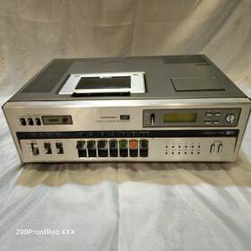 Toshiba V-5420t Rare Betamax Vcr 1980 Flagship Tested And Working