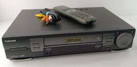 Toshiba W-705 Pro Drum 6-head Hi-fi Vcr Plus Video Cassette Recorder Remote