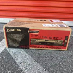 W-800 Toshiba Video Cassette Recorder Brand New