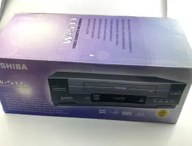 W-511 Toshiba W511 Vcr Vhs Video Cassette Recorder Player With Remote - Tested