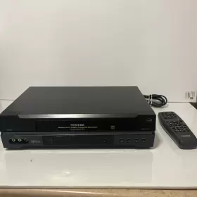 W-522 Toshiba W522c 4 Head Hifi Stereo Vcr W Oem Remote Fast Rewind Tested