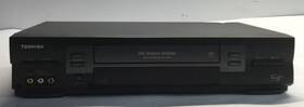 Toshiba W607 W-607 Vhs Hi Fi Stereo 4-head Vcr Video Cassette Recorder Tested